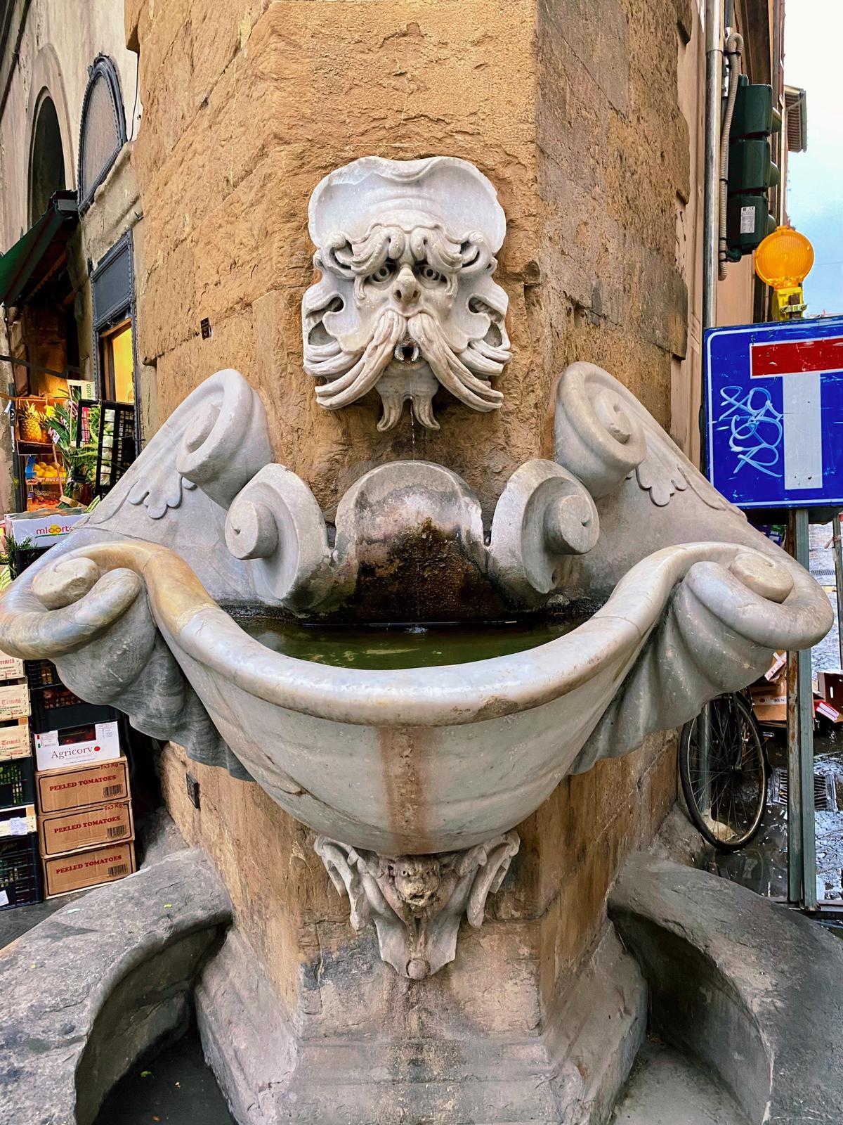 La fontana dello Sprone a Firenze